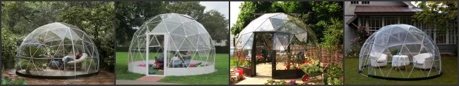 알루미늄 구조 당을 위한 조립식 큰 유리제 돔 천막 정원 집