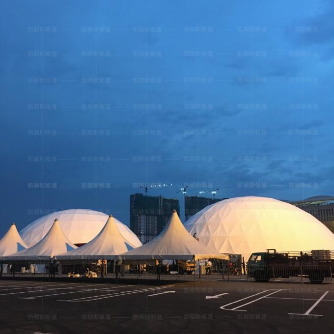 당을 위한 상업적인 측지적인 큰 돔 천막 4m - 60m 직경