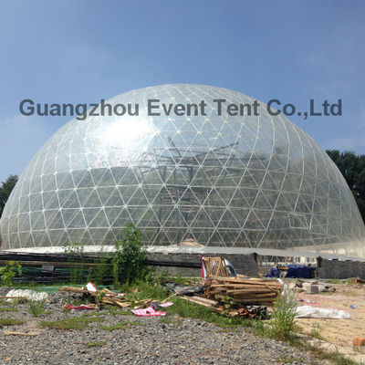 중국 주문을 받아서 만들어진 30meter 직경 큰 명확한 투명한 지오데식 돔 천막 협력 업체