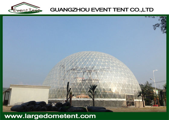 중국 알루미늄 문을 가진 옥외 투명한 방수 PVC 큰 돔 천막 협력 업체