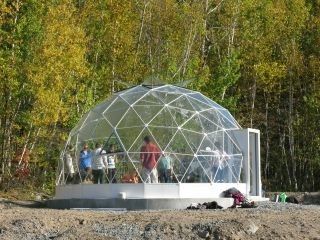 중국 섬유유리 덮개 직경 30m - 60m를 가진 Matel 옥외 구조 둥근 천막 협력 업체