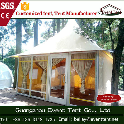 중국 명확한 경간 yurt 천막 제조자, 호화스러운 탑파 호텔 천막 carpas 협력 업체