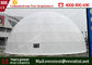 뜨거운 딥 아연 도금 된 강철 구조로 돔 쉘터 시스템 측지 돔 텐트 협력 업체