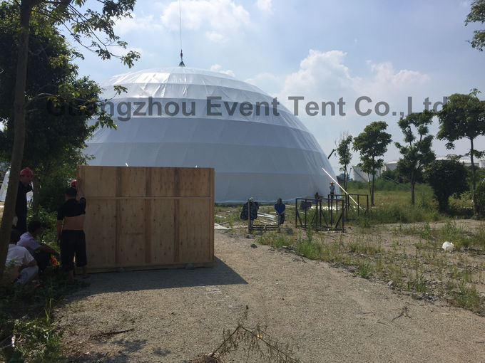 큰 이벤트에 대한 35 미터 직경 헤비 듀티 야외 캐노피, 경량 측지 텐트