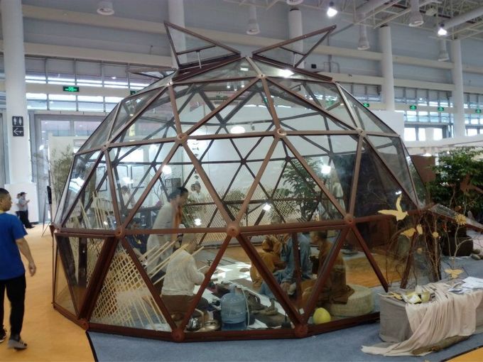 섬유유리 덮개 직경 30m - 60m를 가진 Matel 옥외 구조 둥근 천막