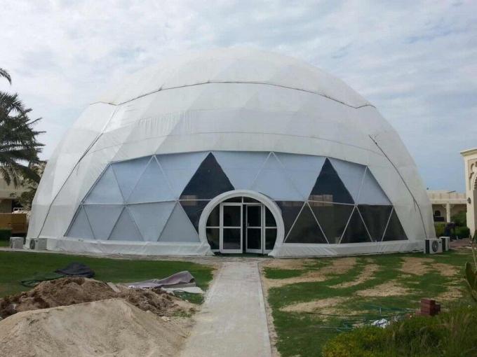 방수 Eco 군 무역 박람회 큰 돔 천막 30m 직경