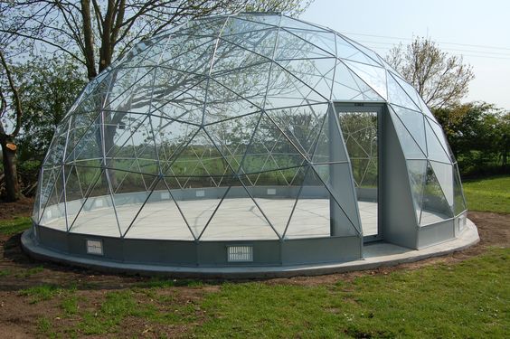 온실을 위한 상업적인 옥외 유리제 측지적인 큰 돔 천막