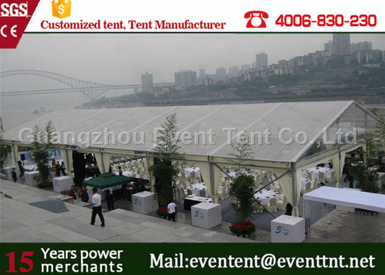 중국 유리벽, SGS를 Wedding를 위한 명확한 지붕 큰천막을 가진 큰 투명한 당 천막 협력 업체