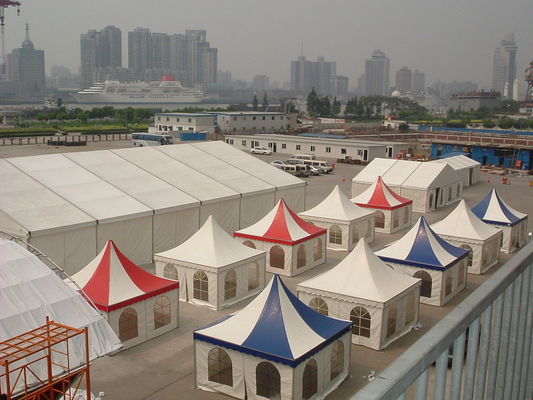 중국 6x6 미터 탑파 결혼식 이동할 수 있는 닫집 천막 수출 바레인 협력 업체