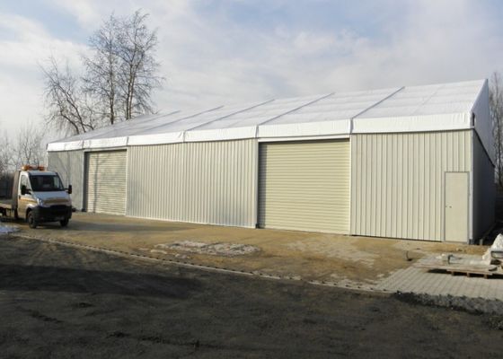 중국 방수 방화 효력이 있는 큰 옥외 저장 천막 20x50 산업 천막 협력 업체