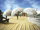환경 친화적인 현대 팽창식 큰 돔 천막 Sturctural 결혼식 천막 협력 업체